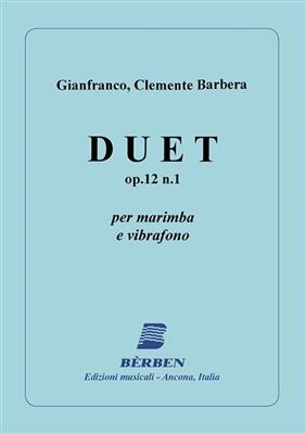 Gianfranco Clemente Barbera: Duet: Marimba