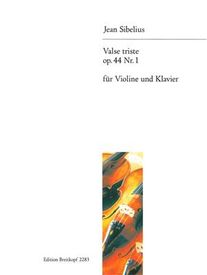 Jean Sibelius: Valse Triste Op.44/1: Violine mit Begleitung