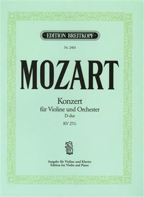 Wolfgang Amadeus Mozart: Concert 07 D Kv271A: Violine mit Begleitung