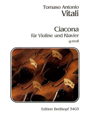 Tomaso Antonio Vitali: Chaconne G: Violine mit Begleitung