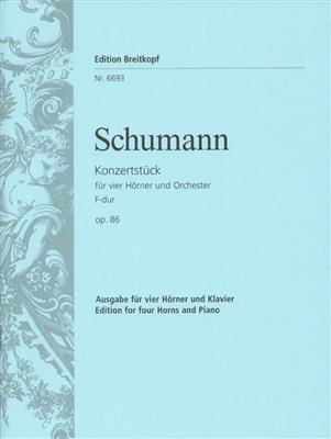 Robert Schumann: Konzertstuck F Op.86: Horn Ensemble