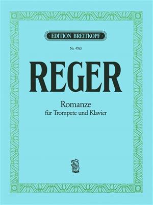 Max Reger: Romanze in G-Dur / Romance in G major: Trompete mit Begleitung