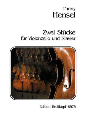 Fanny Hensel: Zwei Stücke: Cello mit Begleitung