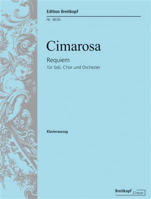 Domenico Cimarosa: Requiem g-moll: (Arr. Siegfried Petrenz): Gemischter Chor mit Ensemble