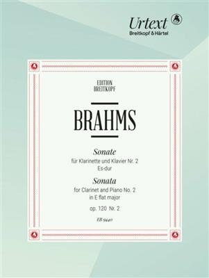 Johannes Brahms: Sonate Nr. 2 Es-dur Op. 120/2: Klarinette mit Begleitung