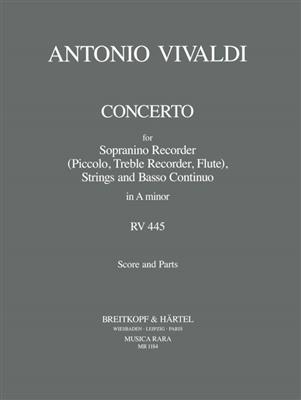 Antonio Vivaldi: Concerto In A Minor RV 445: Kammerensemble