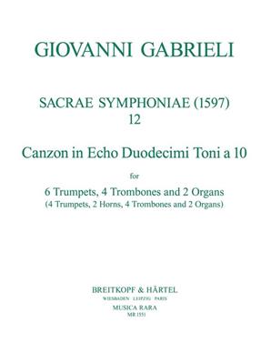 Giovanni Gabrieli: Sacrae Symphoniae (1597)Nr.12: Blechbläser Ensemble