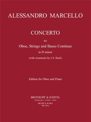 Alessandro Marcello: Concerto in D minor: Oboe mit Begleitung