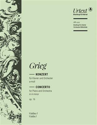 Edvard Grieg: Piano Concerto A minor Op. 16: Orchester mit Solo