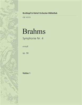 Johannes Brahms: Symphonie Nr.4 e-moll op. 98: Orchester