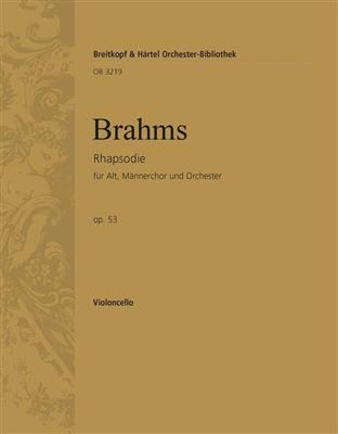 Johannes Brahms: Rhapsodie op. 53: Männerchor mit Ensemble