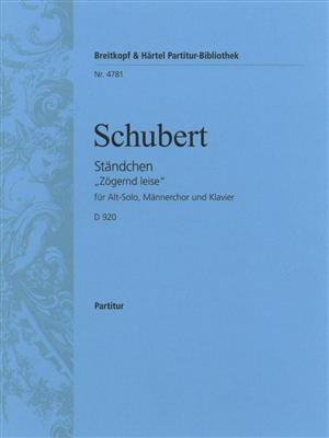 Franz Schubert: Ständchen: Gemischter Chor mit Begleitung