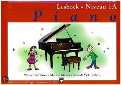 Alfred's Basic Piano Library Lesboek Niveau 1A