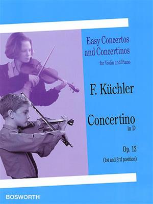 Ferdinand Küchler: Concertino in D Op. 12: Violine mit Begleitung