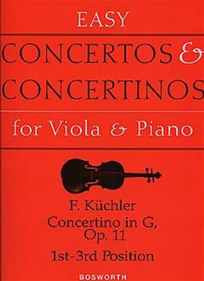 Ferdinand Küchler: Concertino in G Op.11: Viola mit Begleitung