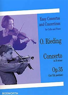 Oscar Rieding: Concerto in B minor Op. 35: Cello mit Begleitung