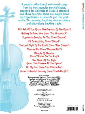 Playalong Violin Showstoppers: Violine Solo