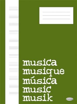 Quaderno di Musica (Block, Cahier de Musique): Notenpapier