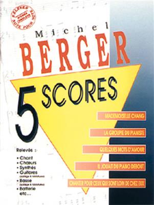 Michel Berger: 5 Scores: Klavier, Gesang, Gitarre (Songbooks)