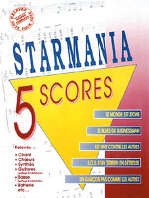 Starmania: 5 Scores: Klavier, Gesang, Gitarre (Songbooks)