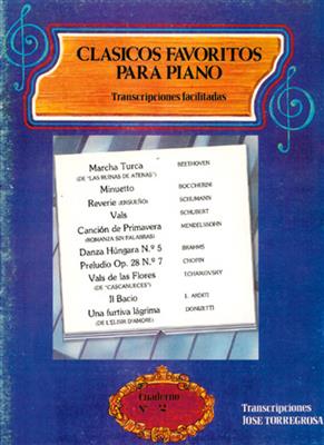 Clásicos Favoritos para Piano No.2: Klavier Solo