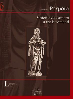 Porpora Nicolo Sinfonie A 3 Istromenti: Flöte Ensemble