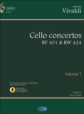 Antonio Vivaldi: Cello Concertos RV 401 & RV 424, Volume 1: Cello Solo