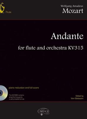 Wolfgang Amadeus Mozart: Andante for Flute and Orchestra KV 315: Flöte mit Begleitung