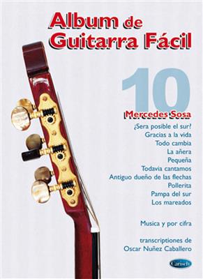 Mercedes Sosa: Guitarra Facil 10: Gitarre Solo