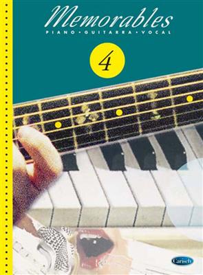 Memorables 4: Klavier, Gesang, Gitarre (Songbooks)