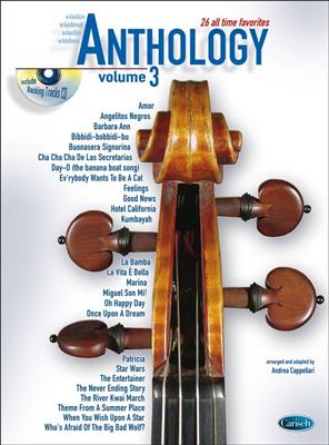 Anthology Violin Vol. 3: (Arr. Andrea Cappellari): Violine Solo