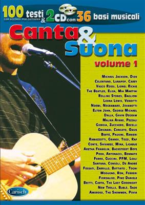 Canzoniere Canta & Suona Vol.1 - Le Più Belle Canz: Klavier, Gesang, Gitarre (Songbooks)