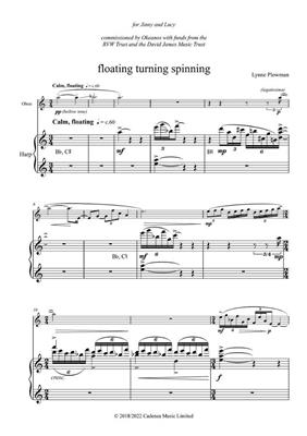 Lynne Plowman: Floating turning spinning: Oboe mit Begleitung