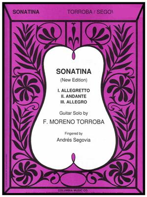 Federico Moreno Torroba: Sonatina: (Arr. Andrés Segovia): Gitarre Solo