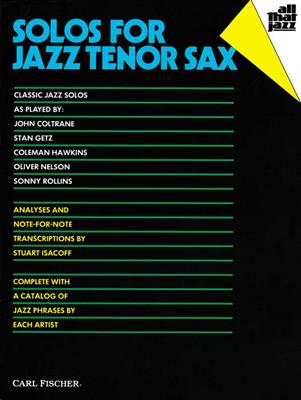 Victor Young: Solos for Jazz Tenor Sax: (Arr. John Coltrane): Tenorsaxophon