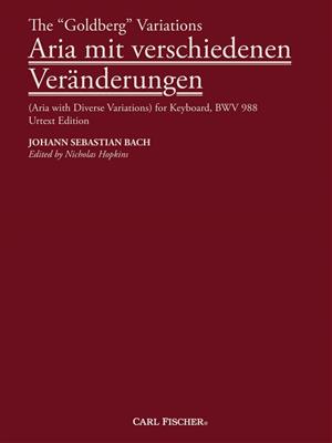 Johann Sebastian Bach: The Goldberg Variations, BWV 988: Keyboard