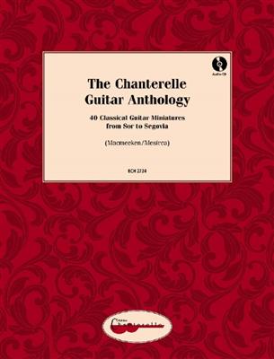 The Chanterelle Guitar Anthology: Gitarre Solo