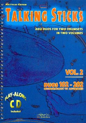 Matthias Krohn: Talking Sticks vol. 2 for 2 Drumsets: Schlagzeug