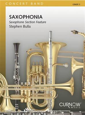 Stephen Bulla: Saxophonia: Blasorchester mit Solo