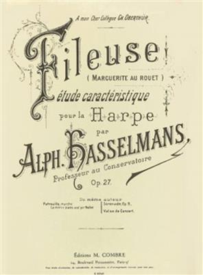Alphonse Hasselmans: La Fileuse Op.27: Harfe Solo