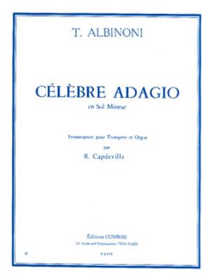 Tomaso Albinoni: Adagio: Trompete mit Begleitung