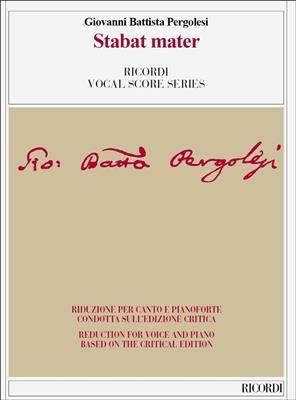 Giovanni Battista Pergolesi: Stabat Mater: Opern Klavierauszug