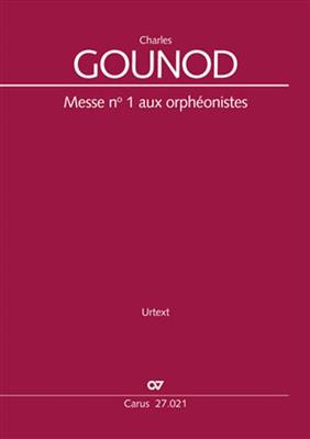 Charles Gounod: Messe No 1 Aux Orphéonistes: Männerchor mit Klavier/Orgel