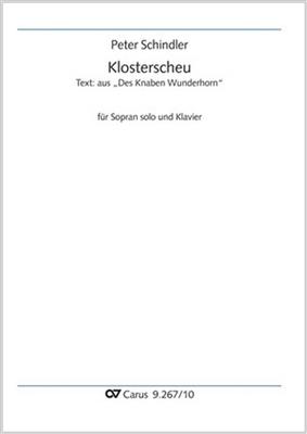 Peter Schindler: Klosterscheu: Gesang mit Klavier