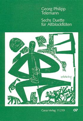 Georg Philipp Telemann: Sechs Duette für Altblockflöten: Blockflöte Duett
