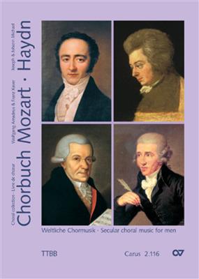 Chorbuch Mozart / Haydn VI [weltliche Werke TTBB]: Männerchor mit Begleitung