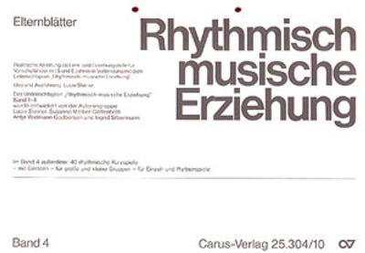 Rhythmisch-Musikalische Erziehung Band 4