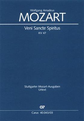 Wolfgang Amadeus Mozart: Veni Sancte Spiritus: Gemischter Chor mit Ensemble