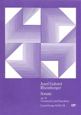 Josef Rheinberger: Cellosonate in C: Cello mit Begleitung