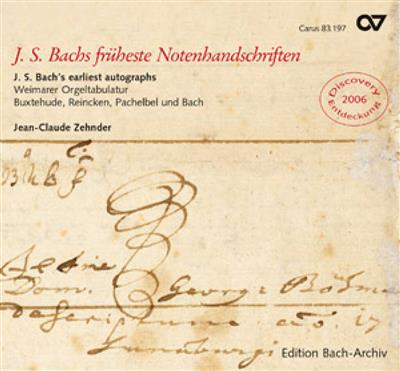 J. S. Bachs früheste Notenhandschriften